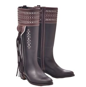 El Estrioo Spanish Leather Riding Boots
